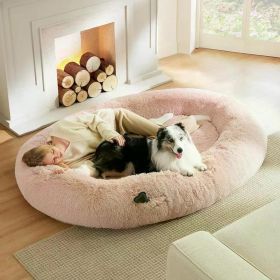 Adult Orthopedic Dog Bed Animal Products 72" Long X 48" Wide X 12" High For Dogs Puppy Kittens Goods Pillow Accessories Pet Beds